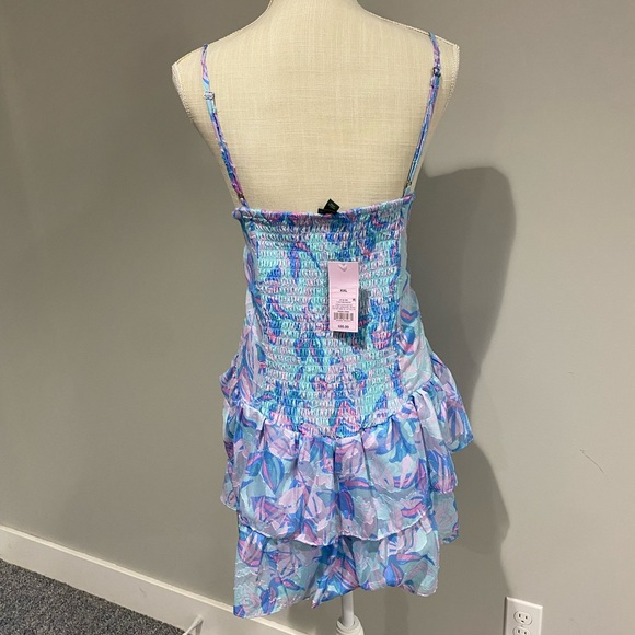 NWT Ruffle Mini Dress - Picture 3 of 4